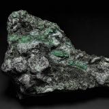 Beryl (variety emerald)<br />Curlew Emerald Mine, Shaw River, East Pilbara Shire, Pilbara Region, Western Australia, Australia<br />8.0 x 5.9 cm<br /> (Author: am mizunaka)