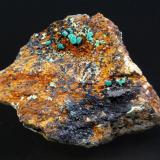 Euchroíta<br />Svätoduná, Ľubietová (Libethen), Banská Bystrica, Eslovaquia<br />6 x 4 cm.<br /> (Autor: Antonio P. López)