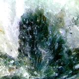 Kovdorskita<br />Mina Kovdor Zheleznyi, Macizo Kovdor, Península Kola, Murmanskaja Oblast, Región del Norte, Rusia<br />Campo de visión 2 cm.<br /> (Autor: Antonio P. López)