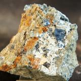 Cuarzo (variedad azul)<br />Doleritas de Los Vives, Cerro del Agudo, Los Vives, Orihuela, Comarca Vega Baja del Segura, Alicante / Alacant, Comunidad Valenciana / Comunitat Valenciana, España<br />6 x 5 cm<br /> (Autor: Pedro Antonio)