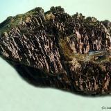 Epidota<br />Pampa Blanca, Distrito Ticrapo, Provincia Castrovirreyna, Departamento Huancavelica, Perú<br />75x50 mm<br /> (Autor: Joan Niella)