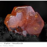 Vanadinite<br />Taouz, Er Rachidia Province, Drâa-Tafilalet Region, Morocco<br />fov 3.7 mm<br /> (Author: ploum)