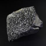 Chalcocita (Calcosina)Mina Las Cruces, Gerena-Guillena-Salteras, Comarca Sierra Norte, Sevilla, Andalucía, España7 x 5 cm. (Autor: Antonio P. López)