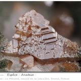 AnataseGrand Pic de la Lauzière, Macizo La Lauzière, Saint-Jean-de-Maurienne, Saboya, Auvergne-Rhône-Alpes, Franciafov 4.9 mm (Author: ploum)