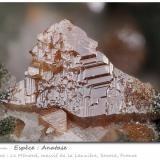 Anatase<br />Grand Pic de la Lauzière, La Lauzière Massif, Saint-Jean-de-Maurienne, Savoie, Auvergne-Rhône-Alpes, France<br />fov 4.9 mm<br /> (Author: ploum)