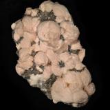 Barite, Cerussite, Galena<br />ACF Mine area, Mibladen mining district, Mibladen, Midelt, Midelt Province, Drâa-Tafilalet Region, Morocco<br />225 mm X 140 mm X 65 mm<br /> (Author: Robert Seitz)