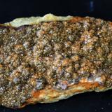 Calcita<br />Cantera Casablanca, Lloma Alta, Les Boqueres, San Vicente del Raspeig/Sant Vicent del Raspeig, Comarca Campo de Alicante, Alicante / Alacant, Comunidad Valenciana / Comunitat Valenciana, España<br />12 x 6.5 cm<br /> (Autor: Pedro Antonio)