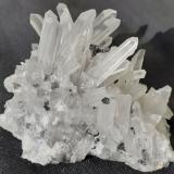 Quartz, StibniteNaica, Municipio Saucillo, Chihuahua, México6 x 5 cm (Author: Volkmar Stingl)