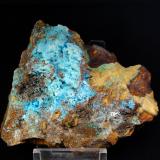 Alofana, MalaquitaCala Mines, Cala, Comarca Sierra de Huelva, Huelva, Andalusia, Spain8 x 7 cm. (Autor: Antonio P. López)