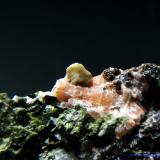 TitanitaMinas de Cala, Cala, Comarca Sierra de Huelva, Huelva, Andalucía, EspañaCristal de 4 mm. (Autor: Antonio P. López)