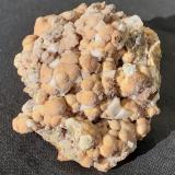Mimetite, CalciteMina Potosí, Santo Domingo (Francisco Portillo), Distrito Santa Eulalia, Municipio Aquiles Serdán, Chihuahua, México5 x 4 cm (Author: Volkmar Stingl)