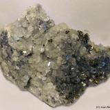 Datolita<br />Mina Aurora, Charcas, Municipio Charcas, San Luis Potosí, México<br />85x65 mm<br /> (Autor: Joan Niella)