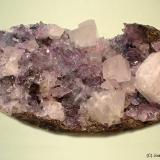 Calcita y CuarzoKalagwani, Distrito Burhanpur, Madhya Pradesh, India60x40 mm (Autor: Joan Niella)