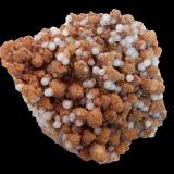 Calcite and Dolomite<br />Banská tiavnica (Schemnitz), Banská tiavnica District, Banská Bystrica Region, Slovak Republic<br />56 mm x 50 mm x 27 mm<br /> (Author: Dany Mabillard)