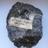 Galena (after Pyromorphite)<br />Huelgoat, Châteaulin, Finistère, Brittany/Bretagne, France<br />6,5 x 4,5 cm.<br /> (Author: Benj)