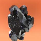 Azurite<br />Milpillas Mine, Cuitaca, Municipio Santa Cruz, Sonora, Mexico<br />6.5 x 4 cm, the longest crystal 4.5 cm<br /> (Author: Jean Suffert)