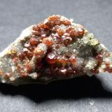 Esfalerita<br />Mina San Benedetto, Iglesias, Provincia Sud Sardegna, Cerdeña/Sardegna, Italia<br />24 x 16 mm<br /> (Autor: Sante Celiberti)