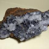 Hemimorfita<br />Miniera Montevecchio, Arbus, Provincia Medio Campidano, Cerdeña/Sardegna, Italia<br />112 x 60 mm<br /> (Autor: Sante Celiberti)