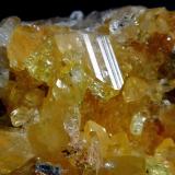 Anglesita<br />Pozo IX (Puit IX), Touissit, Distrito Touissit, Provincia Jerada, Región Oriental, Marruecos<br />Cristal mayor de 2 cm.<br /> (Autor: Antonio P. López)