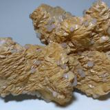 Calcite, DolomiteSan Giovanni Mine, Punta della Torre, Iglesias, Sud Sardegna Province, Sardinia/Sardegna, Italy91 x 68 mm (Author: Sante Celiberti)