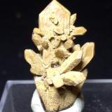 Scorodite, ChenevixiteMina Christiana, Minas Kamariza, Agios Konstantinos, Distrito minero Lavrion, Prefectura Attikí (Attica), Grecia20 x 12 mm (Author: Sante Celiberti)