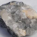 Fluorite, Calcite<br />Yongping Mine, Yongping, Yanshan, Shangrao Prefecture, Jiangxi Province, China<br />4 x 3 cm<br /> (Author: Volkmar Stingl)