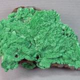 Malachite after AzuriteMina Silver Bill, Grupo Costello Mine, Gleeson, Distrito Turquoise, Montes Dragoon, Condado Cochise, Arizona, USA9.5cm x 6.0cm (Author: rweaver)