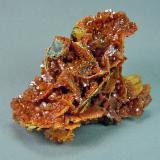 Vanadinite after WulfeniteMammoth-St. Anthony Mine, St. Anthony deposit, Tiger, Mammoth District, Pinal County, Arizona, USA6.5cm  5.4cm (Author: rweaver)