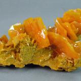 Wulfenite<br />Mammoth-St. Anthony Mine, St. Anthony deposit, Tiger, Mammoth District, Pinal County, Arizona, USA<br />6.0cm x 4.0cm<br /> (Author: rweaver)