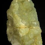PrehnitaMina María, Minas Baños del Gilico, Cehegín, Comarca Noroeste, Región de Murcia (Murcia), España8 x 3 x 4 cm. (Autor: Felipe Abolafia)