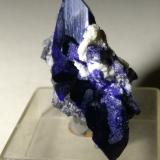 Azurite<br />Tsumeb Mine, Tsumeb, Otjikoto Region, Namibia<br />31 x 17 mm<br /> (Author: Sante Celiberti)