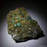 Fluorita.<br />Afloramientos de Singuerlín, Puig Castellar (Serra de Marina), Singuerlín, Santa Coloma de Gramenet, Comarca Barcelonès, Barcelona, Cataluña / Catalunya, España<br />53x43 mm.<br /> (Autor: Jesus Franquesa Baucells)
