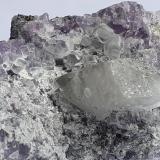 Calcite, Fluorite<br />Lead mines, Obernberg am Brenner, Innsbruck-Land District, Tyrol/Tirol, Austria<br />6,5 x 5 cm<br /> (Author: Volkmar Stingl)