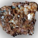 Dolomita (variedad dolomita ferrífera)<br />Mina Regia, Bellmunt del Priorat, Comarca Priorat, Tarragona, Cataluña / Catalunya, España<br />42 x 35 x 18 mm<br /> (Autor: José Luis Zamora)