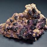 Fluorite, Calcite, GypsumMina Qinglong, Dachang, Qinglong, Prefectura Autónoma Qianxi'nan, Provincia Guizhou, China118 mm x 80 mm x 35 mm (Author: Don Lum)
