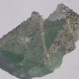 Fluorite, Quartz, Pyrite<br />Baimashan tunnel (construction site), Qianbaxia, Wuyishan, Nanping Prefecture, Fujian Province, China<br />2 x 1,5 cm<br /> (Author: Volkmar Stingl)