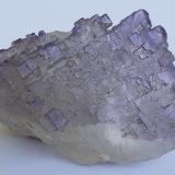 Fluorite<br />Melchor Múzquiz, Municipio Melchor Múzquiz, Coahuila (Coahuila de Zaragoza), Mexico<br />4 x 2,5 cm<br /> (Author: Volkmar Stingl)