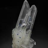 Quartz, Fluorite<br />Amborompotsy, Ambatofinandrahana District, Amoron'i Mania Region, Madagascar<br />13.0 x 6.4 cm<br /> (Author: am mizunaka)