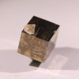 PyriteAmpliación a Victoria Mine, De Alcarama Range, Navajún, Comarca Cervera, La Rioja, Spain18mm x 22mm x 20mm (Author: Firmo Espinar)