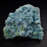 Gibbsite, Pyromorphite<br />Wenshan, Wenshan Autonomous Prefecture, Yunnan Province, China<br />65 mm x 58 mm x 19 mm<br /> (Author: Don Lum)