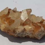 Quartz, Calcite<br />Fendels Gorge, Ried im Oberinntal, Landeck District, North Tyrol, Tyrol/Tirol, Austria<br />5 x 3,5 cm<br /> (Author: Volkmar Stingl)