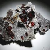 Esfalerita<br />Mina Shuikoushan, Shuikoushan, Changning, Prefectura Hengyang, Provincia Hunan, China<br />85x50 mm.<br /> (Autor: Jesus Franquesa Baucells)