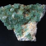Fluorita<br />Pedrera Berta, Turó de Can Domènech, Serra de Roques Blanques, Sant Cugat del Vallès-El Papiol, Comarca Vallès Occidental / Baix Llobregat, Barcelona, Cataluña / Catalunya, España<br />7 x 6 cm.<br /> (Autor: Antonio P. López)