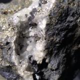 Proustite<br />Uchucchacua Mine, Oyón Province, Lima Department, Peru<br />62 x 51 mm<br /> (Author: Sante Celiberti)