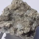 Celestine, Calcite<br />Stoneco Quarry (Lime City Quarry), Lime City, Wood County, Ohio, USA<br />3 x 3 cm<br /> (Author: Volkmar Stingl)