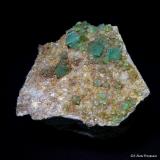 Fluorita.<br />Pedrera Berta, Turó de Can Domènech, Serra de Roques Blanques, Sant Cugat del Vallès-El Papiol, Comarca Vallès Occidental / Baix Llobregat, Barcelona, Cataluña / Catalunya, España<br />61x53 mm.<br /> (Autor: Jesus Franquesa Baucells)