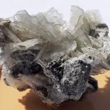 Baryte<br />Cavnic mining area, Cavnic, Maramures, Romania<br />7 x 4,5 cm<br /> (Author: Volkmar Stingl)