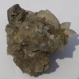 Fluorite, Calcite<br />Weißeck Mountain area, Murwinkel, Lungau, Salzburg, Austria<br />4,5 x 4 cm<br /> (Author: Volkmar Stingl)