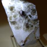 Rutilo, Moscovita, CuarzoOropa, Provincia Biella, Piamonte (Piemonte), Italia68 x 36 mm (Autor: Sante Celiberti)