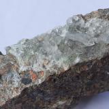 Quartz, Fluorite, Pyrite<br />Chengnan tunnel (construction site), Wuyishan, Nanping Prefecture, Fujian Province, China<br />7 x 4,5 cm<br /> (Author: Volkmar Stingl)